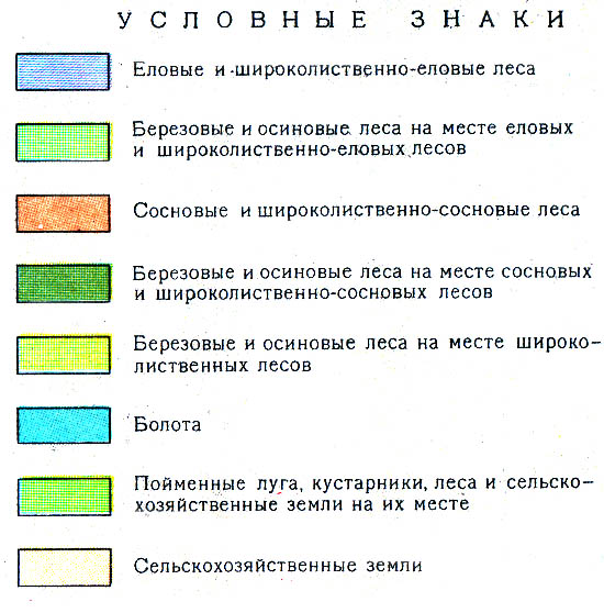 Условные обозначения