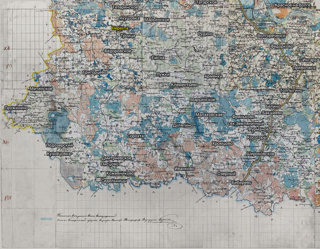 Территория охвата карты