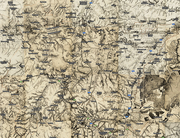 Территория охвата карты