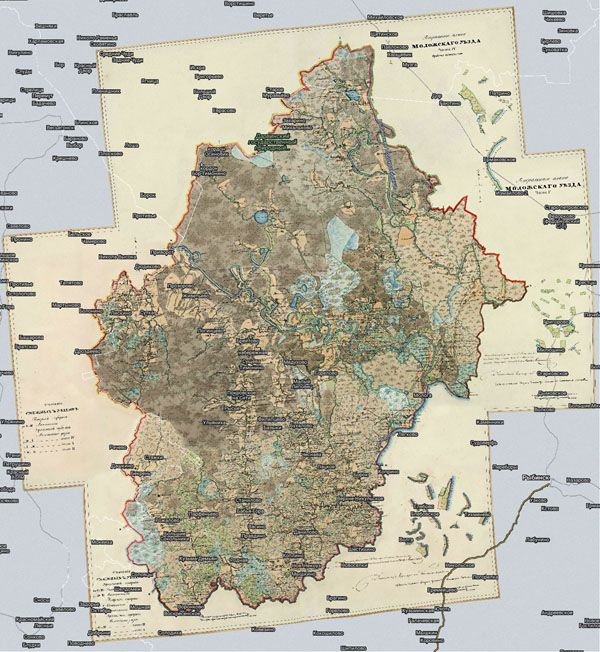 Территория охвата карты